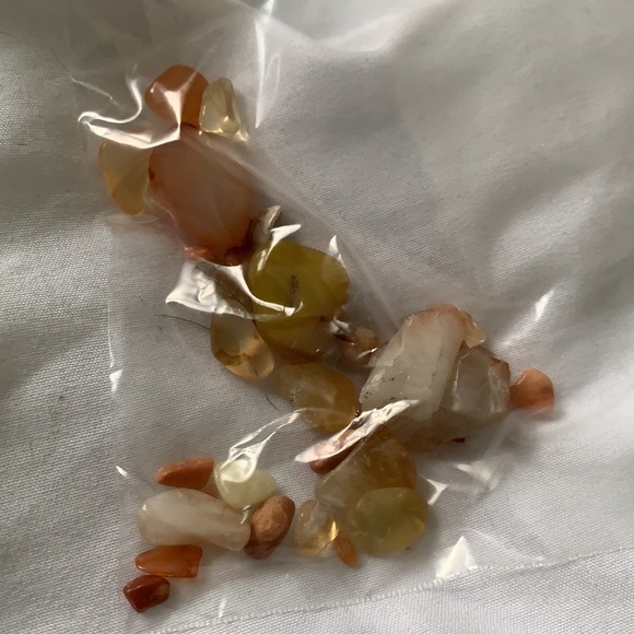 Mixed Yellow/Orange Stones and Crystals - Picture 2 of 2